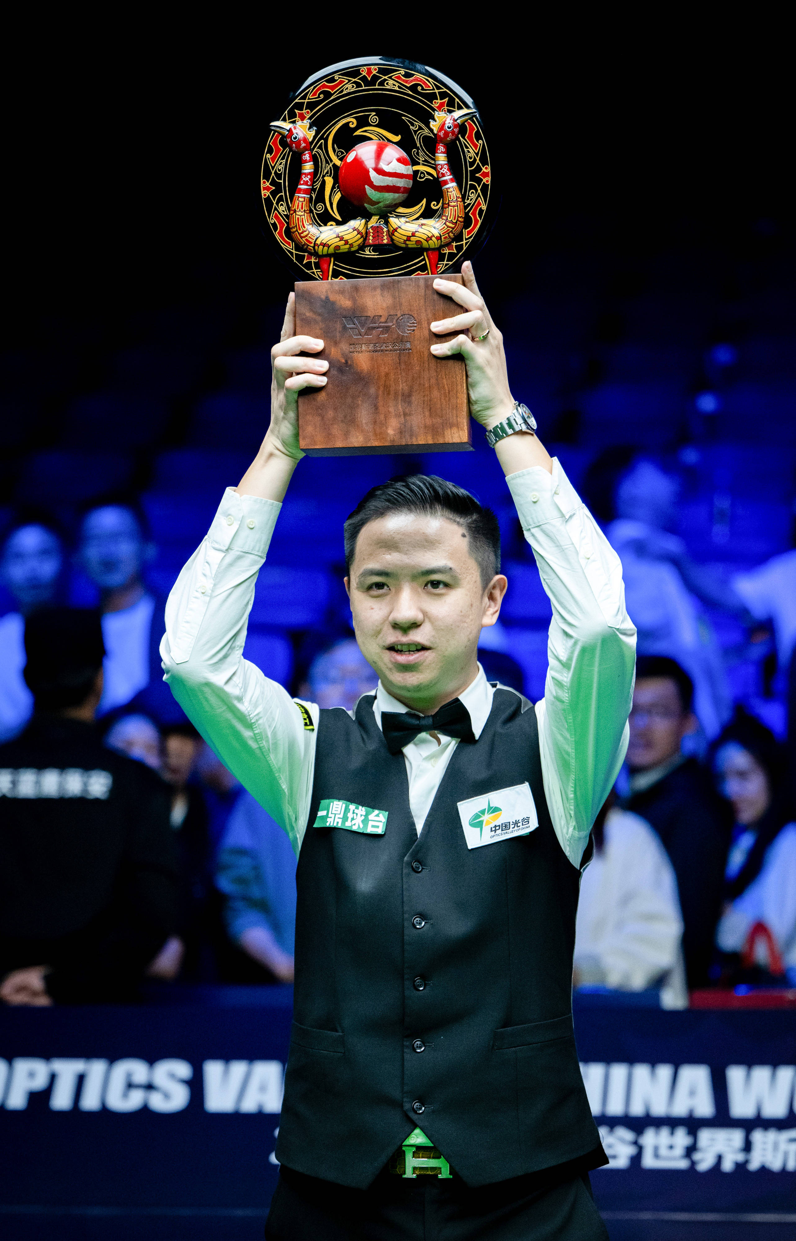 斯诺克比赛中英国队风光依旧